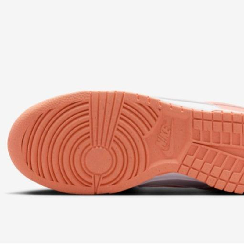 Nike Women's Dunk Low Light Wild Mango Sneakers DD1873-109 Orange & White Athletic Shoes (Women Size)