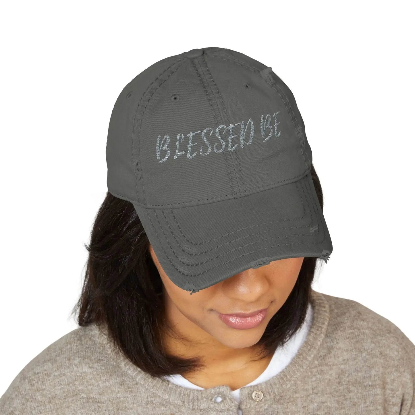 Embroidered Dad Hat - Blessed Be Cap - Dream Studio Prints