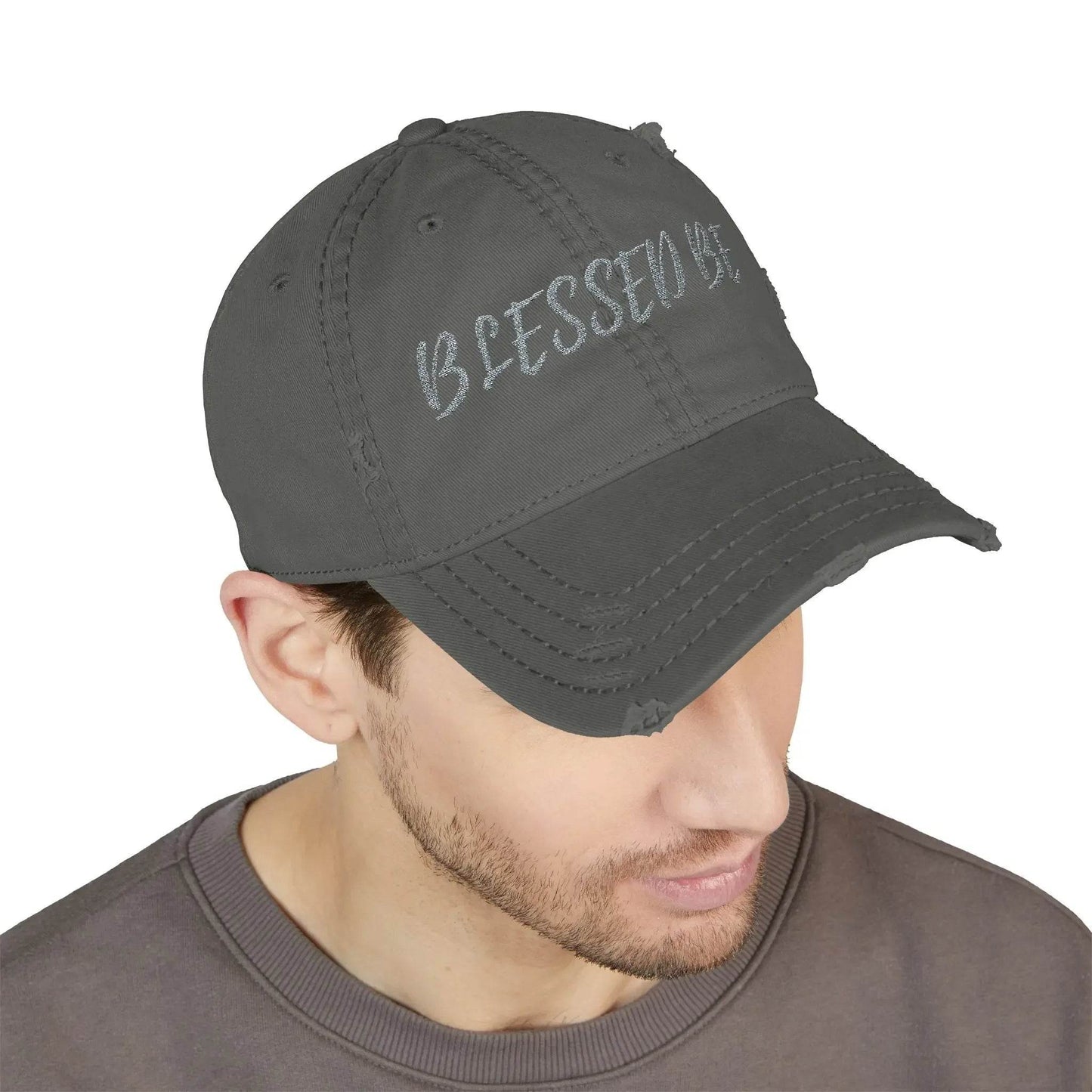 Embroidered Dad Hat - Blessed Be Cap - Dream Studio Prints