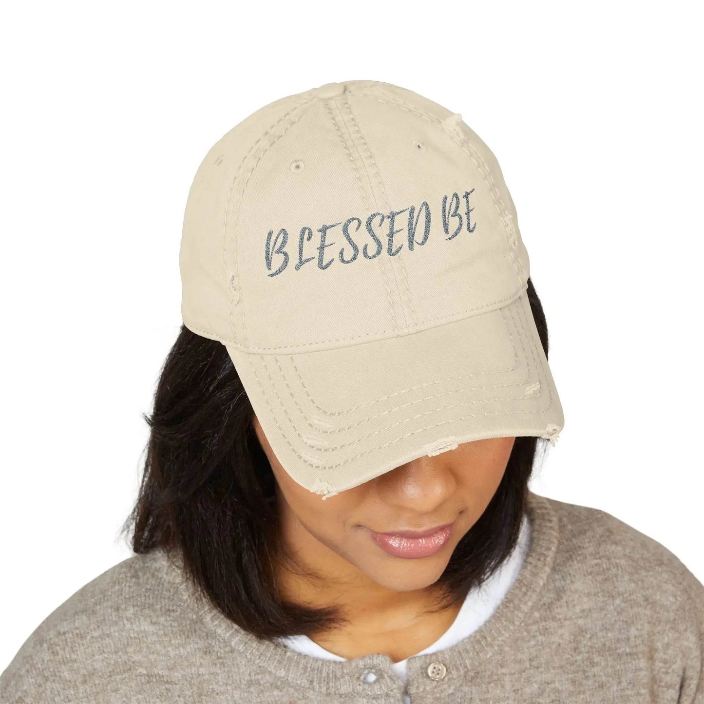 Embroidered Dad Hat - Blessed Be Cap - Dream Studio Prints