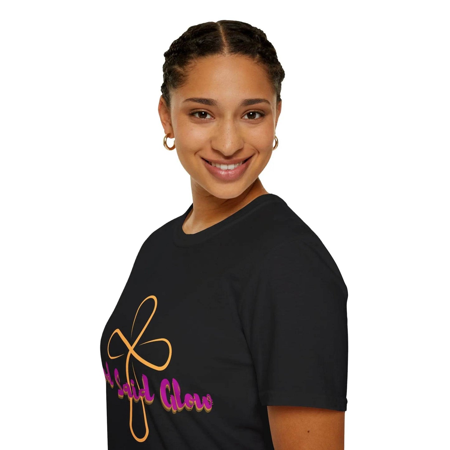God Said Glow Unisex T-Shirt - Dream Studio Prints