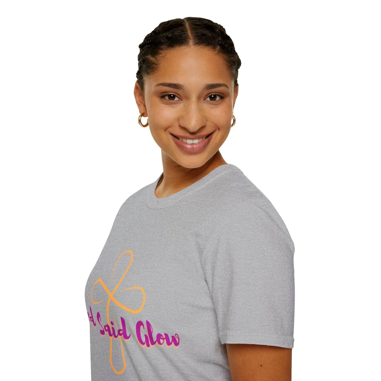God Said Glow Unisex T-Shirt - Dream Studio Prints