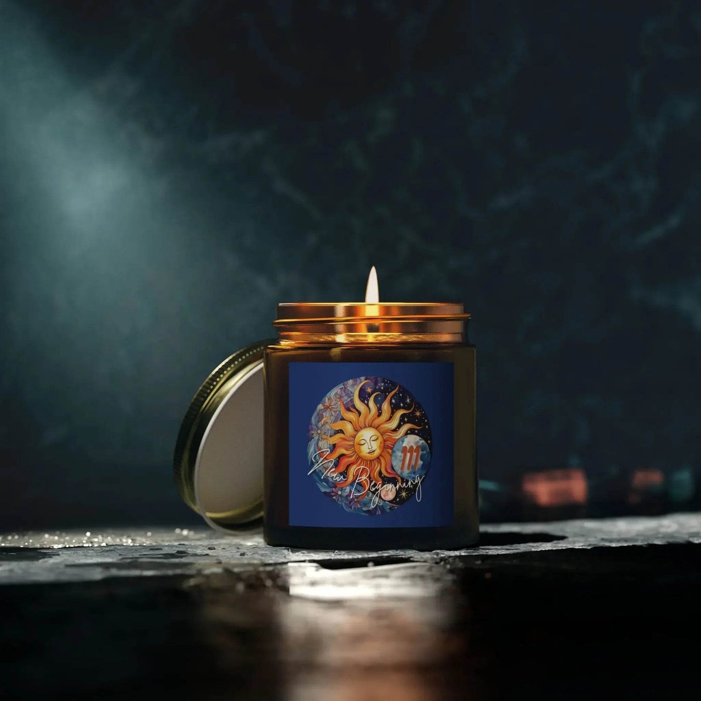Scented Candle, Sunshine Aromatherapy Gift with Spiritual Meaning - Dream Studio Prints