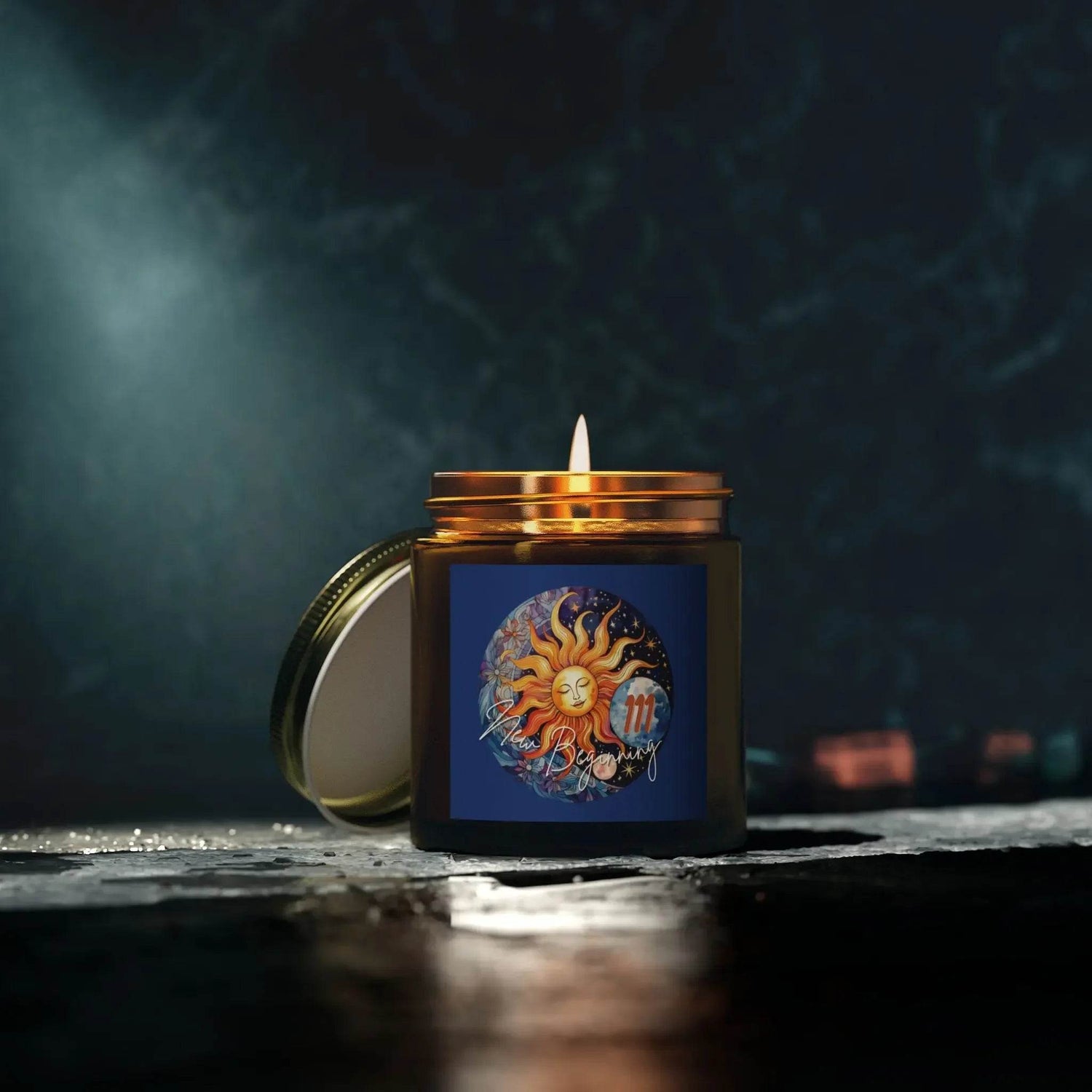 Scented Candle, Sunshine Aromatherapy Gift with Spiritual Meaning - Dream Studio Prints