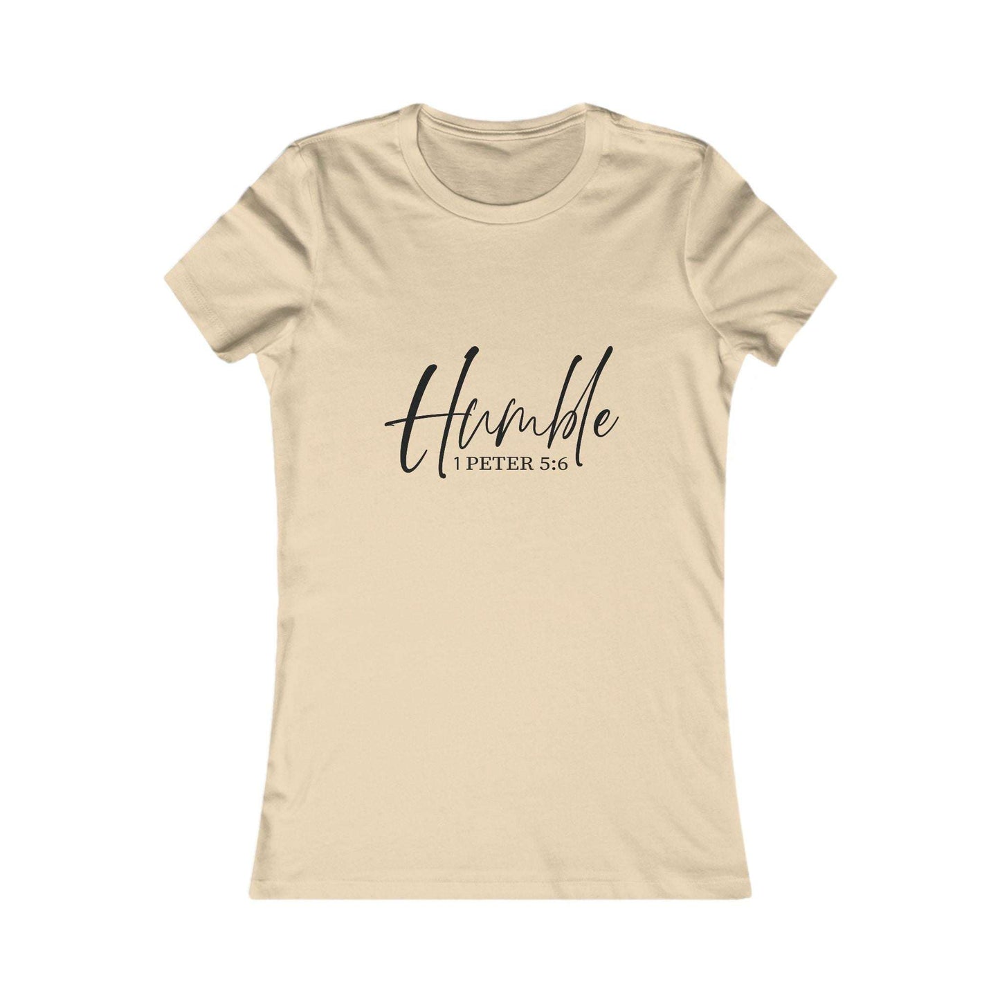Humble 1 Peter 5:6 Women's Faith Tee - Dream Studio Prints
