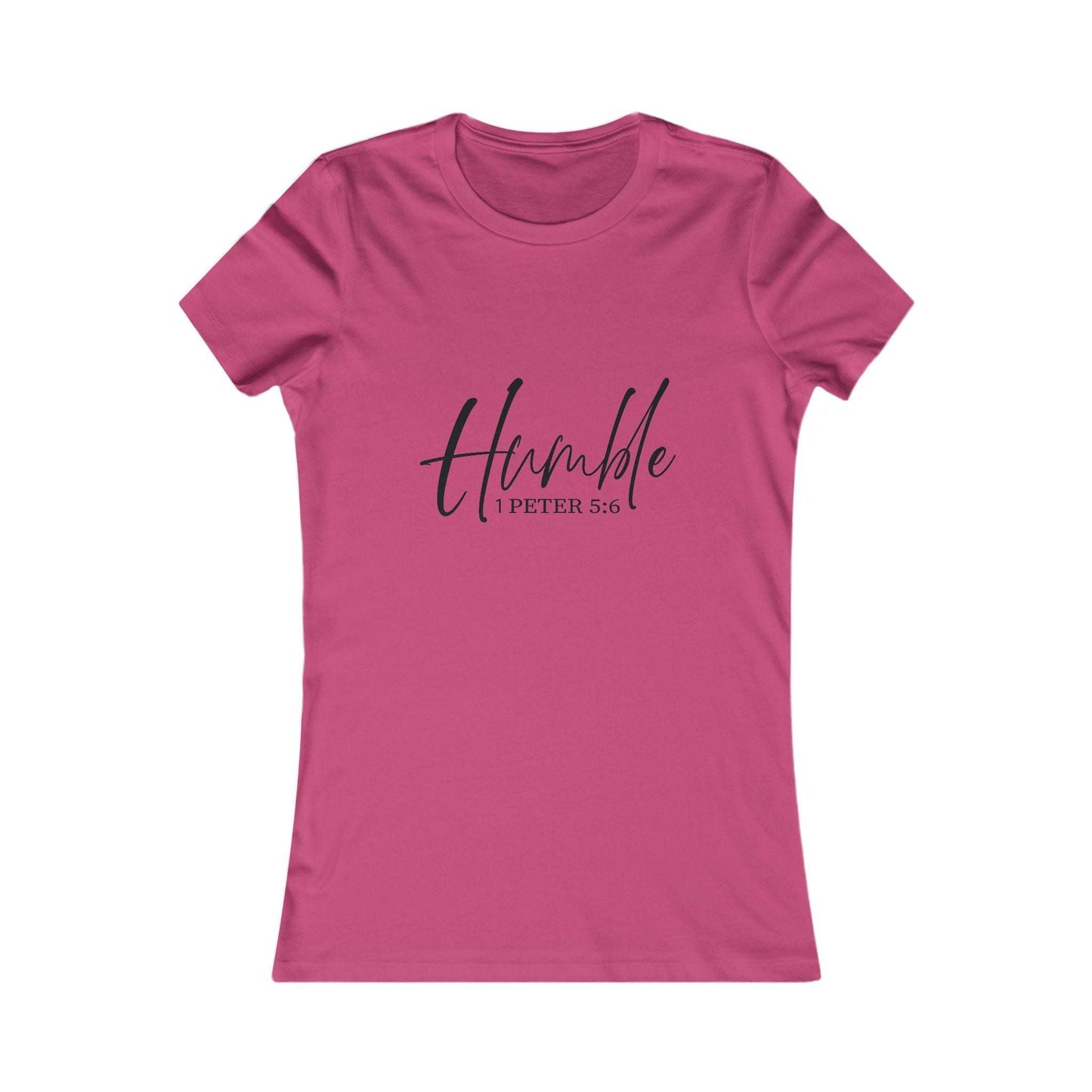 Humble 1 Peter 5:6 Women's Faith Tee - Dream Studio Prints