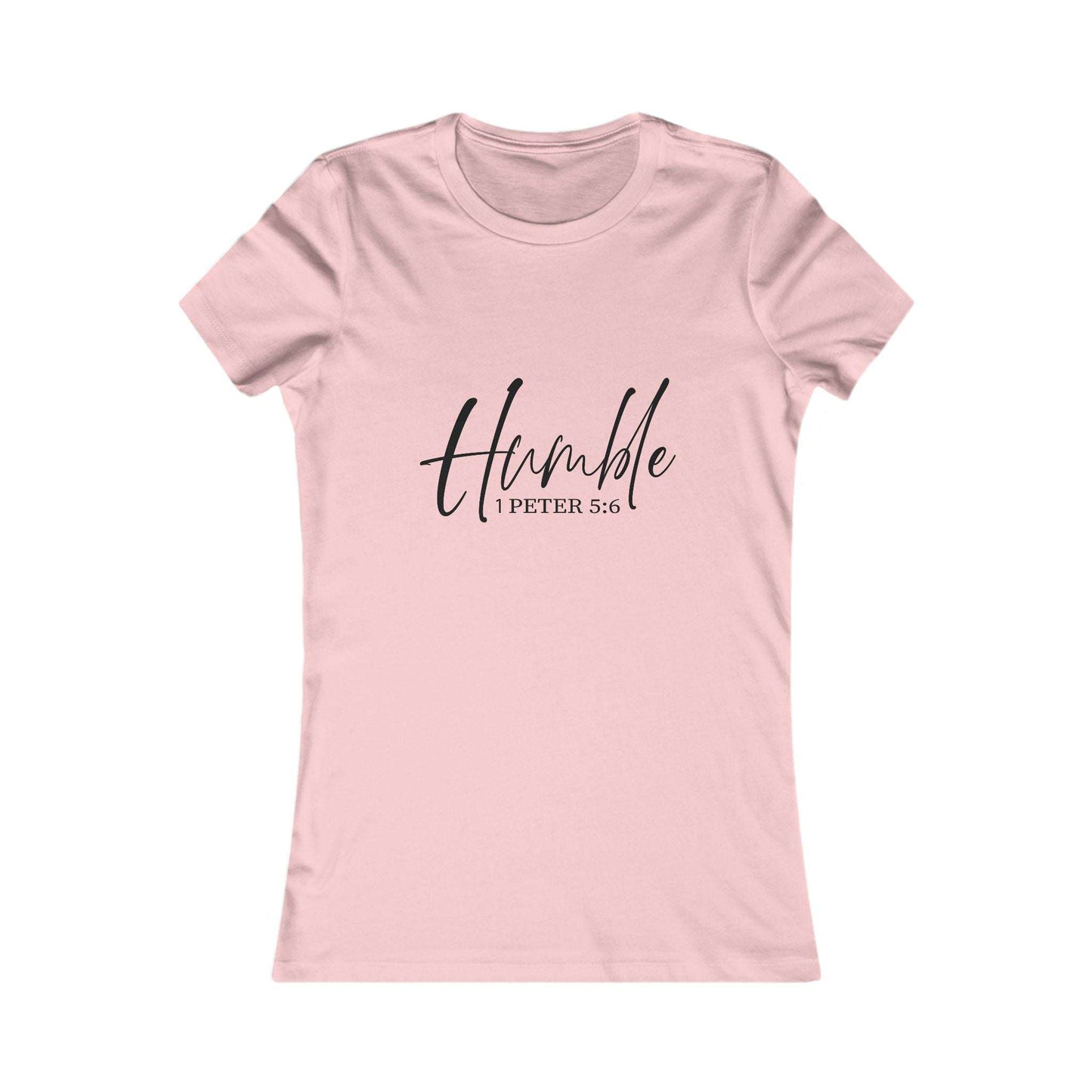 Humble 1 Peter 5:6 Women's Faith Tee - Dream Studio Prints