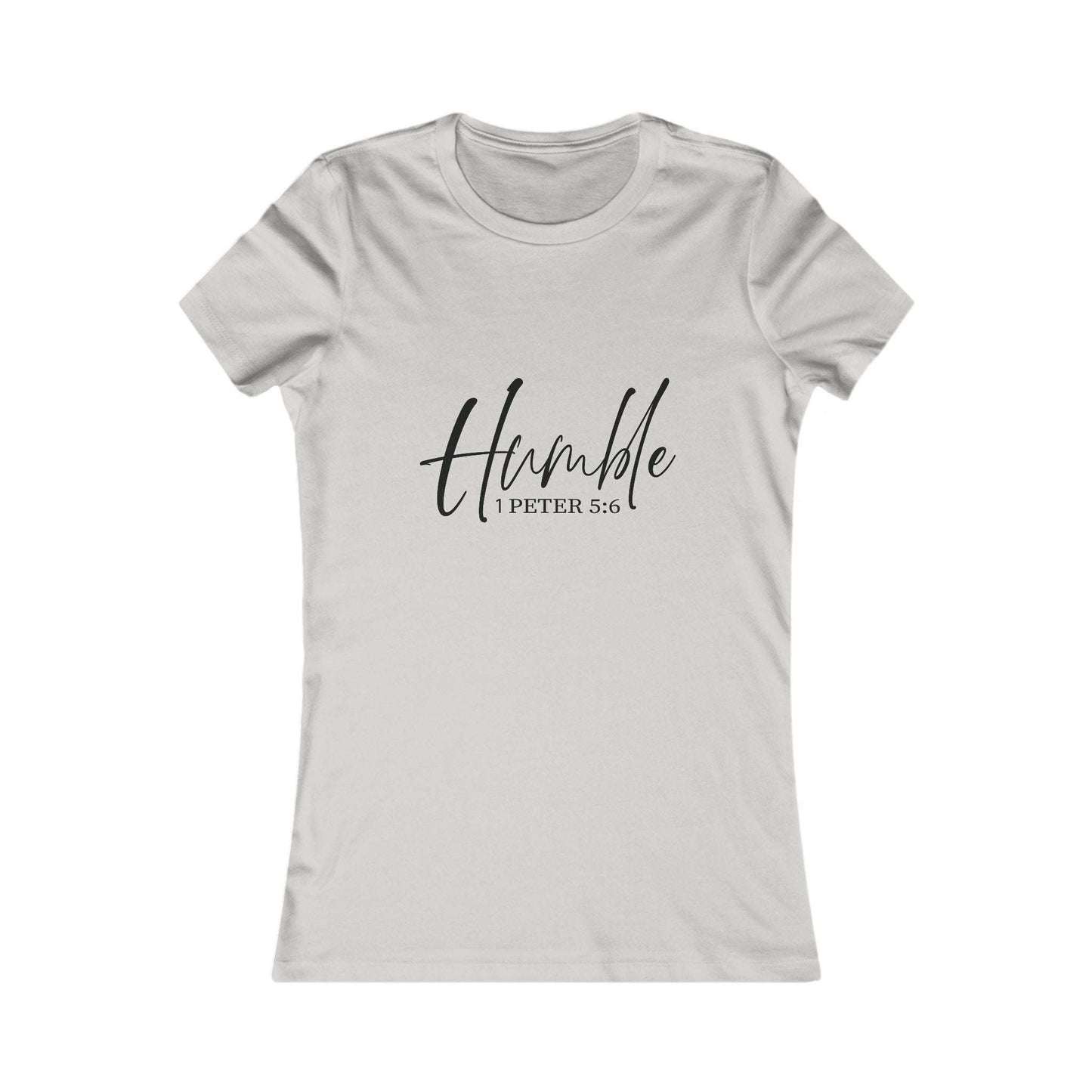 Humble 1 Peter 5:6 Women's Faith Tee - Dream Studio Prints