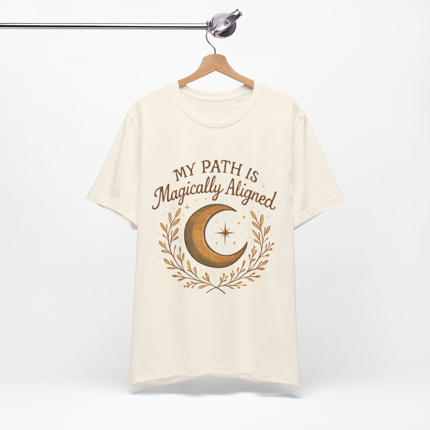 My Path Is Magically Aligned Moon & Stars Spiritual T-Shirt