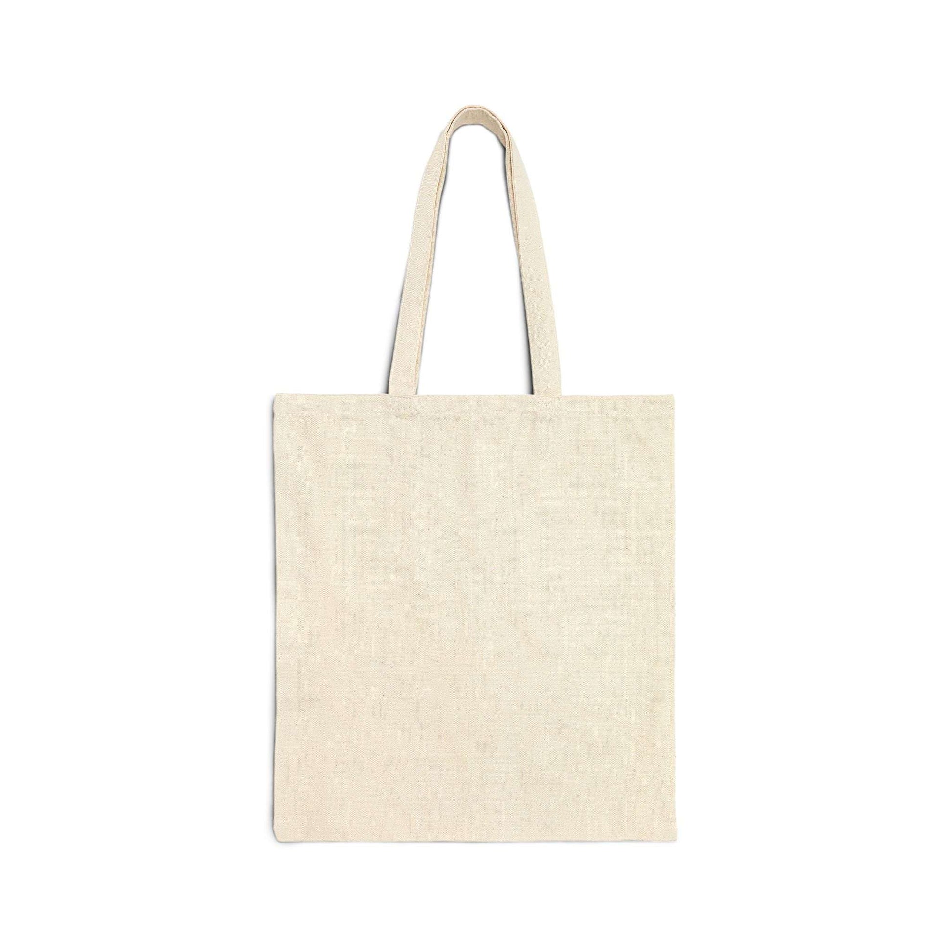 Canvas Tote — "Your Power Is Showing" Retro Empowerment Shopper - Dream Studio Prints