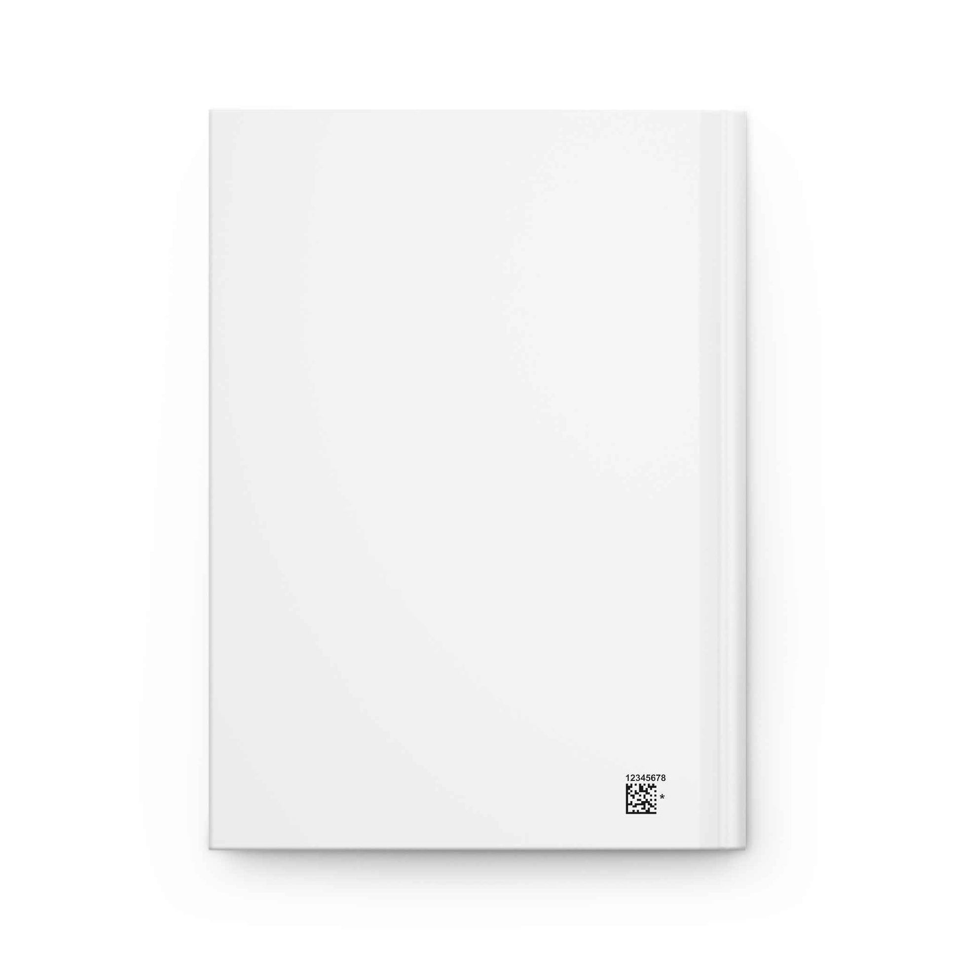 Minimalist white journal with Dream Studio Prints logo