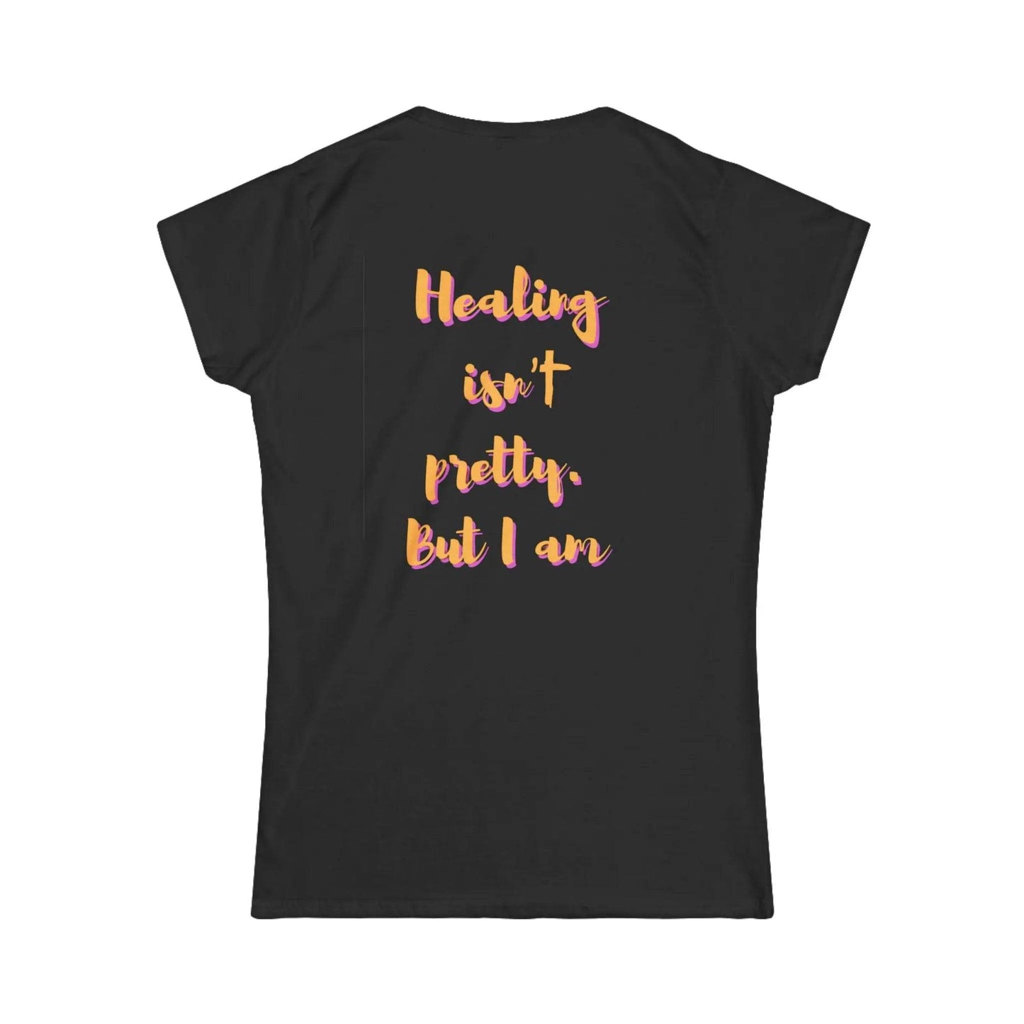 Inspirational Women's Softstyle Tee - God Said Glow, Healing Motivation, Faith-Based Apparel, Positive Vibes, Gift for Her - Dream Studio Prints