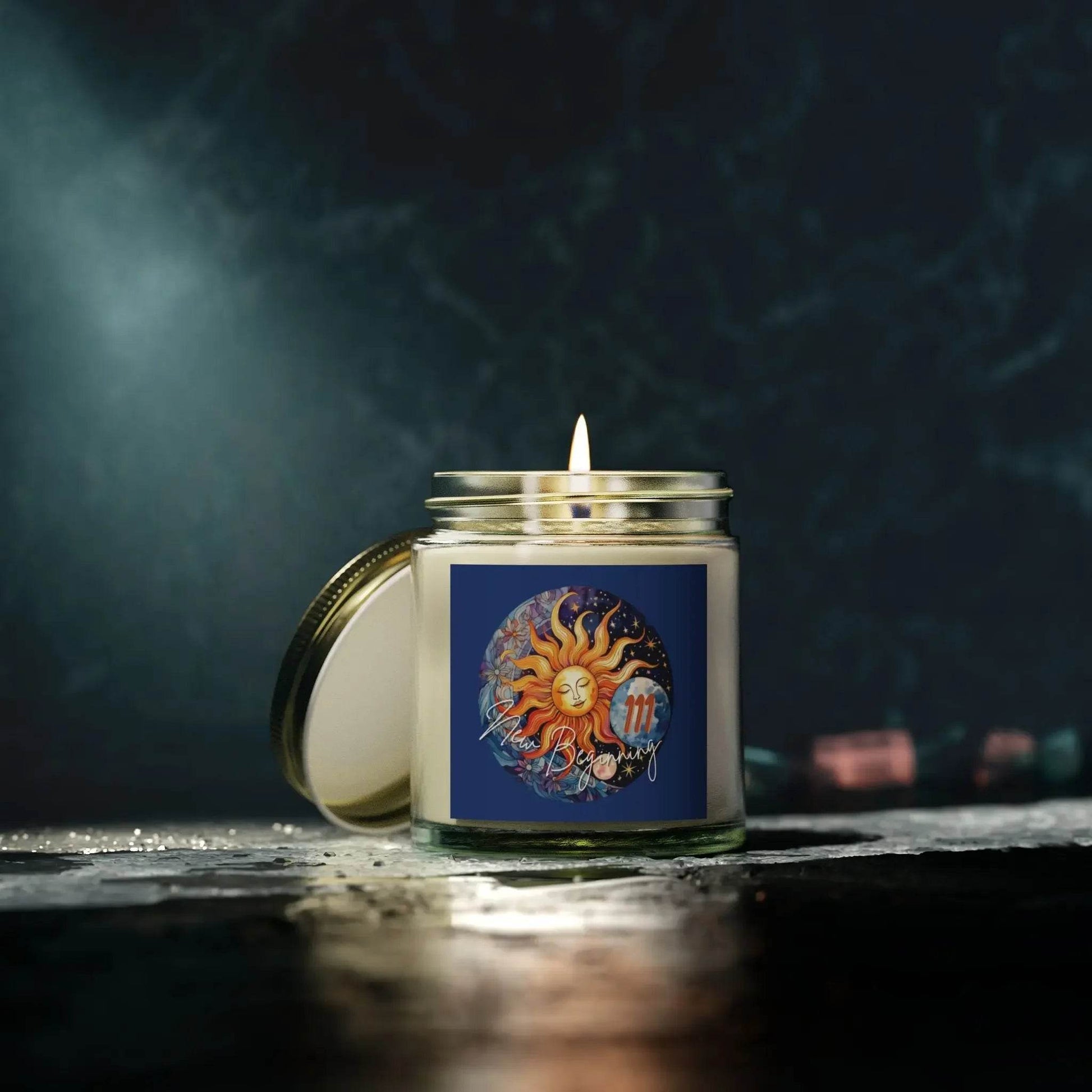 Scented Candle, Sunshine Aromatherapy Gift with Spiritual Meaning - Dream Studio Prints