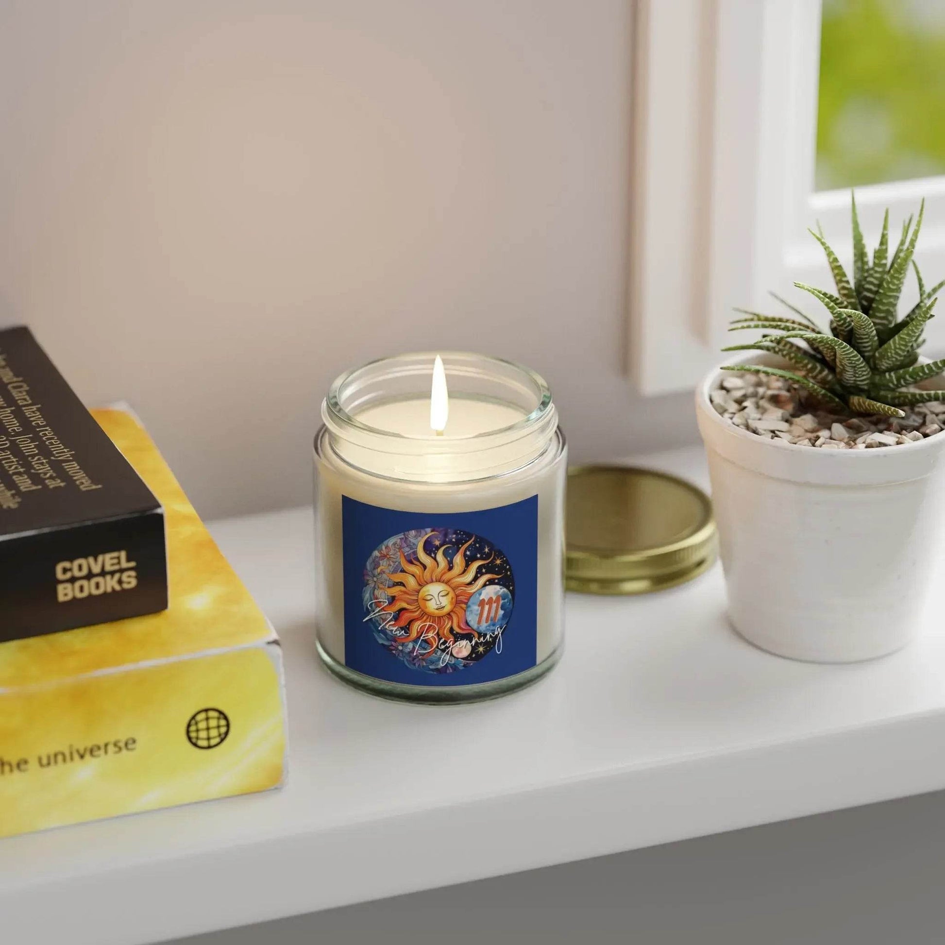 Scented Candle, Sunshine Aromatherapy Gift with Spiritual Meaning - Dream Studio Prints